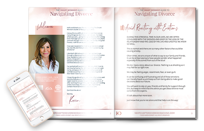 womans guide to navigating divorce karen dorsey